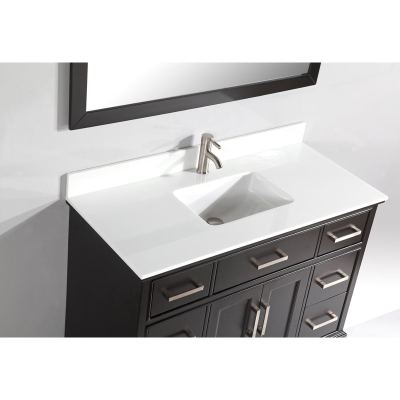 Red Barrel Studio® Valor 48'' Freestanding Single Bathroom Vanity with